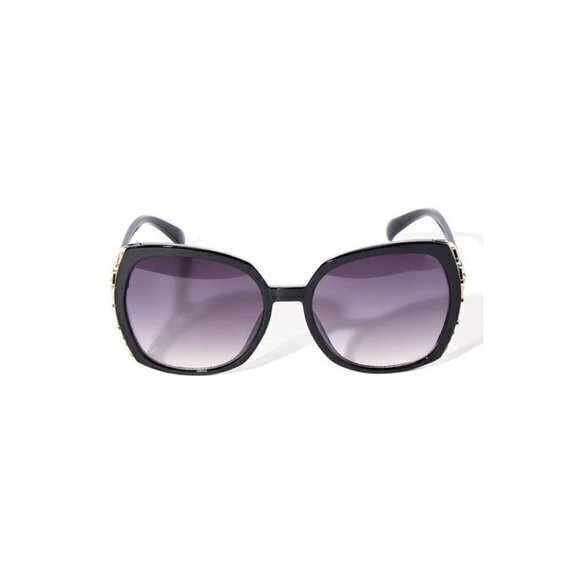 Cross My Way Round‎ Frame Sunglasses Black main image 6